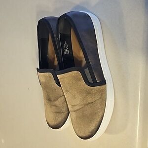 Lane bryant Metallic slip ons 10w